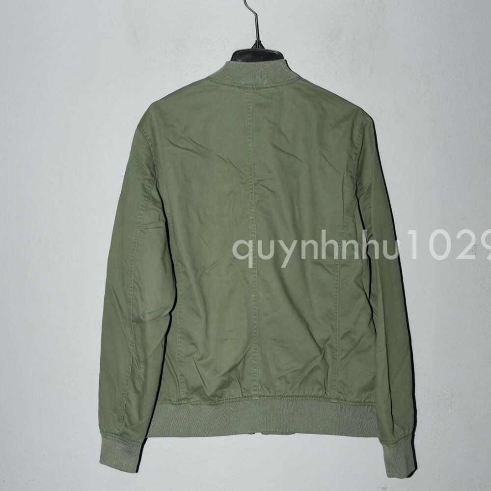 Lucky Brand Men's Bomber Jacket Full Zip - Picture 5 of 6